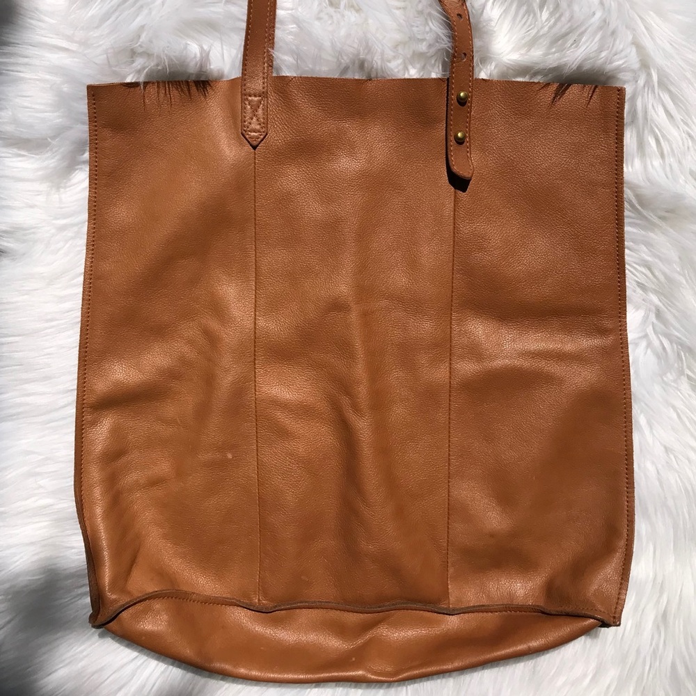 Madewell leather McCarren tote